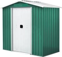 Pergart Ger&auml;tehaus K&ouml;ln II 64, BxT: 184x98 cm, Metall, mit Satteldach und