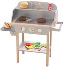 roba&reg; Kinder-Grill BBQ-Grill aus Holz, mit 14-teiligem Stoffzubeh&ouml;r