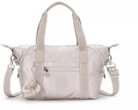 KIPLING Handtasche ART MINI, Mini Tote Bag, Metallic Glow (beige), Handtasche mit