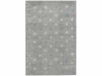 Livone Happy Rugs Confetti (100 x 160 cm) silbergrau/mint