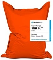 Lumaland Sitzsack XXL Bean Bag Riesen-Sitzkissen 380L 140x180cm Special Edition,