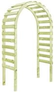 vidaXL Pergola Gartenpergola 130&times;60&times;230 cm Kiefernholz Impr&auml;gniert, BxTxH: