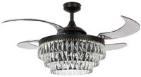 Fanaway Deckenventilator Deckenventilator Fanaway Veil Schwarz mit Licht