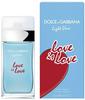 DOLCE & GABBANA Eau de Toilette Light Blue Love Is Love Women Edt spray Limited
