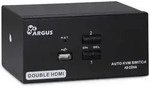 Inter-Tech Audio / Video Matrix-Switch IPC AS-22HA - KVM Switch - schwarz...