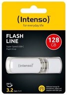 Intenso Intenso USB Stick 128GB Speicherstick Flash Line wei&szlig; Typ C USB 3.2