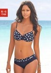 LASCANA B&uuml;gel-Bikini mit einer schlichten Schlaufe zwischen den Cups