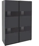 Wimex Schwebet&uuml;renschrank Altona mit Glaselementen und zus&auml;tzlichen...