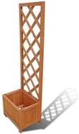 vidaXL Rankgitter 40 x 30 x 135 cm Rankhilfe Pflanzk&uuml;bel aus Holz 40x30x135 cm