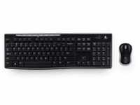Logitech Logitech MK270 RF Wireless Englisch Schwarz - Silber Tastatur- und...