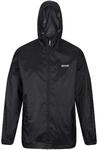 Funktionsjacke REGATTA "Pack It III", Herren, Gr. M, schwarz, Obermaterial: 100%