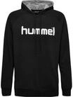 hummel Kapuzenpullover Hummel Herren Kapuzenpullover Go Cotton Logo Hoodie 203511