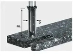 FESTOOL Nutfr&auml;se Festool Wendeplatten-Nutfr&auml;ser HW Schaft 12 mm HW S12 D14/45...