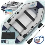 ArtSport Schlauchboot, bis 6 Personen - inkl. Luftpumpe, Paddel und mehr...