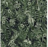 A.S. Cr&eacute;ation Vliestapete Greenery, 372101, Naturoptik, 0.53 x 10.05 m, Gr&uuml;n