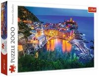 Trefl Puzzle Puzzle Vernazza in der Abendd&auml;mmerung, Italien 2000 Teile,...