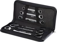 KS Tools Ringschl&uuml;ssel GEARplus Doppel-Ratschenringschl&uuml;ssel-Satz, 6-tlg Lederetui