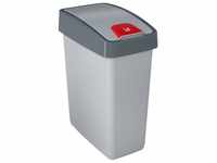 Mülleimer KEEEPER Premium Abfallbehälter mit Flip-Deckel, Soft Touch, 25 l,...