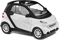 Busch Modelleisenbahn-Stra&szlig;e H0 Smart Fortwo 07 60202