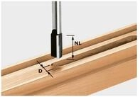 FESTOOL Holz-Nutfr&auml;ser Festool Nutfr&auml;ser HW Schaft 12 mm HW S12 D14/40