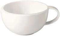 Villeroy & Boch Becher Kaffeetasse NEWMOON, 290 ml, Wei&szlig;, mit Henkel, 1-tlg.,