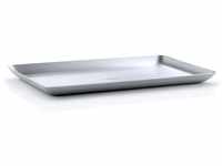 Blomus Basic Tablett edelstahl/matt/LxBxH 25x15x1,5cm