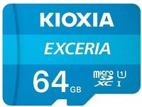 KIOXIA Exceria 64 GB MicroSDXC UHS-I Klasse 10 Micro SD-Karte