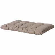 GAUTZSCH Palettenkissen in taupe, 50% BW 45% Polyester - 80x10x120cm (BxHxT)