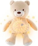 Chicco Kuscheltier First Dreams Baby Bear, Beige, mit Lichtprojektion und