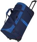 travelite Reisetasche Basics Active - Rollenreisetasche 86L 70 cm (navy)