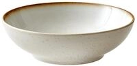 Bitz Salatsch&uuml;ssel Salatbowl cream / cream 24 cm, Steinzeug, (Salatbowls),