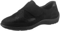 Klettschuh WALDL&Auml;UFER "HENNI-Soft", Damen, Gr. 8 (42), schwarz, Lackleder,