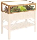 tectake Hochbeet Fr&uuml;hbeet-Aufsatz, aus Holz