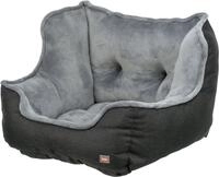 TRIXIE Hunde-Autositz Weich gepolsteter Hundeautositz mit Vlies - beige - 50 &times;...