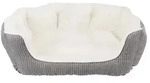 TRIXIE Hundebett Bett Davin - grau/creme - 60 &times; 45 cm grau 450 cm x 600 cm