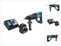 Makita Akku-Kombibohrhammer DHR 202 RG Akku Kombihammer 18 V 2,0 J SDS Plus +...