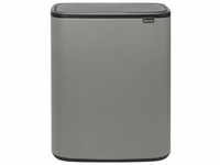 Brabantia Bo Touch Bin 2 x 30 L - Mineral Concrete Grey