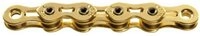 KMC Fahrradkette KMC K1SL Narrow Ti-N Singlespeed Kette 1/2 x 3/32 Zoll Gold -...