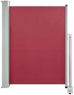 vidaXL Seitenmarkise Ausziehbare Seitenmarkise 100x300 cm Rot