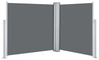 vidaXL Seitenmarkise Ausziehbare Seitenmarkise Anthrazit 100 x 600 cm
