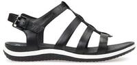 Geox GEOX D72R6A 00043 C9999, Sandaletten, Schwarz, Damen Sandalette