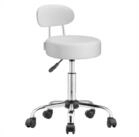 Casaria Drehhocker, Lehne H&ouml;henverstellbar 10cm Polsterung 360&deg;C Drehbar...