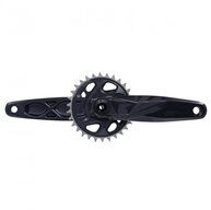 SRAM Fahrradkurbel SRAM GX Eagle DUB Kurbelgarnitur 175mm 32T lunargrau -...