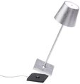 Zafferano LED Tischleuchte Poldina Pro - Kabellose, Dimmbare LED-Tischlampe aus