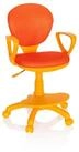 hjh OFFICE Drehstuhl Kinderdrehstuhl Kid Colour Stoff mit Armlehnen (1 St),...