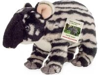 Teddy Hermann&reg; Kuscheltier Tapir Baby 24 cm, schwarz/wei&szlig;, zum Teil aus...