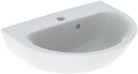 GEBERIT Waschbecken GE Handwaschbecken RENOVA 50x40cm, m. Hl., m. &Uuml;l., wei&szlig;...