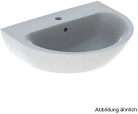 GEBERIT Waschtischarmatur Geberit Waschtisch Renova, 60 x 48 cm, wei&szlig; KeraTect,