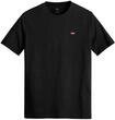 T-Shirt LEVI'S "T-Shirt Original Housemark Tee 1er Pack", Herren, Gr. XL, schwarz,