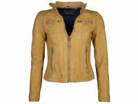 JCC Lederjacke 8006, gelb